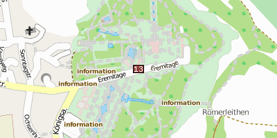 Stadtplan Eremitage  Bayreuth