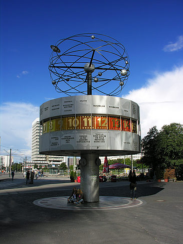 Foto Alexanderplatz Weltzeituhr