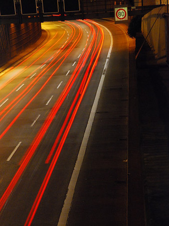 Fotos Autobahn bei Nacht