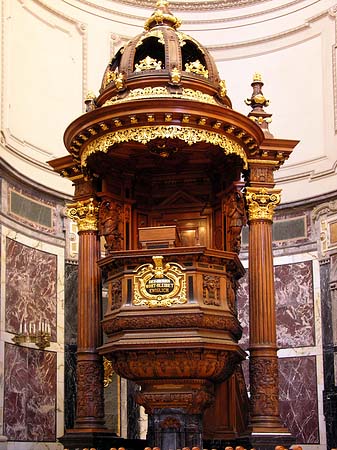 Foto Berliner Dom - Kanzel