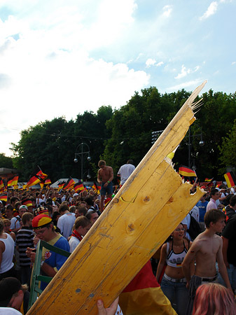 Foto Fanfest am Brandenburger Tor