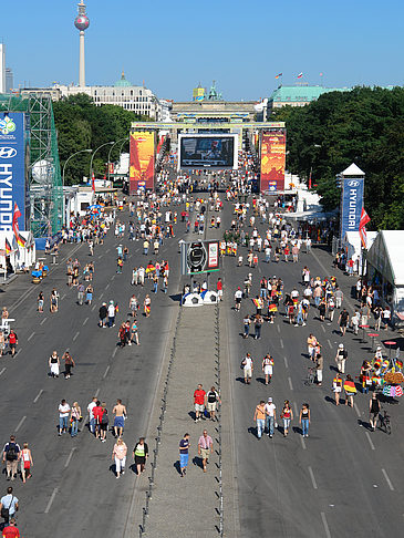 Foto Fanmeile am Brandenburger Tor