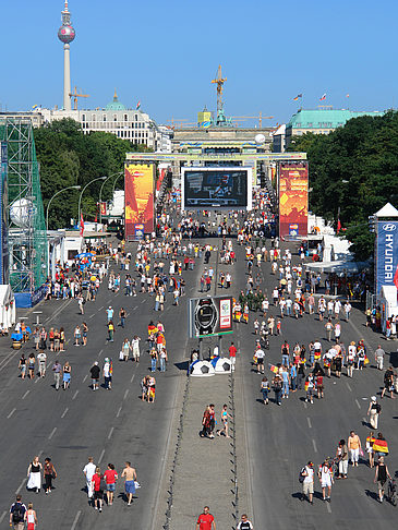 Fotos Fanmeile am Brandenburger Tor