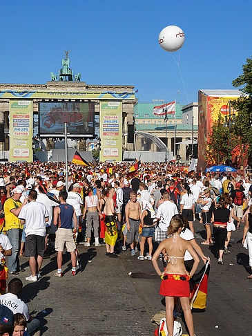 Fanmeile am Brandenburger Tor