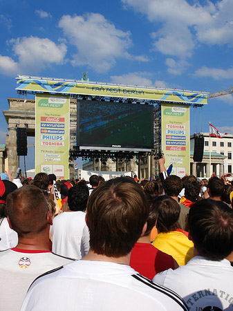 Foto Leinwand und Fans - Berlin