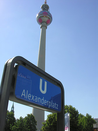 Alexanderplatz und Fernsehturm Fotos