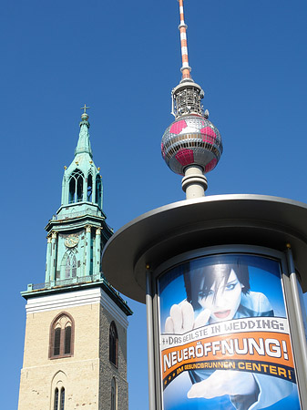 Fotos Fernsehturm und Marienkirche