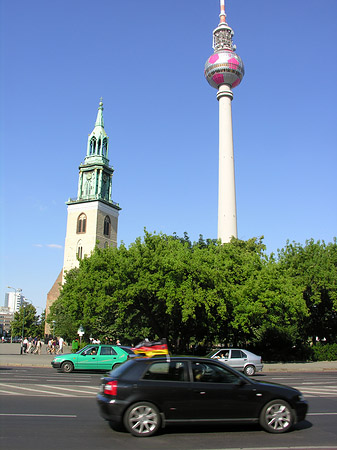 Fotos Fernsehturm und Marienkirche