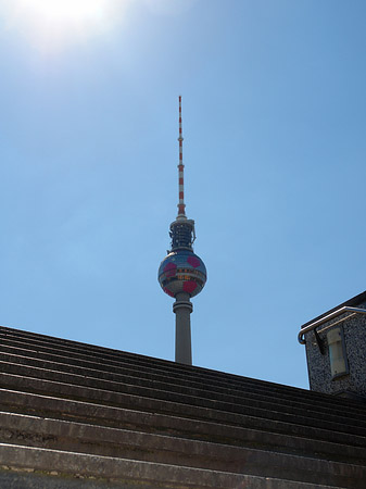 Fernsehturm von der Ostseite Foto 