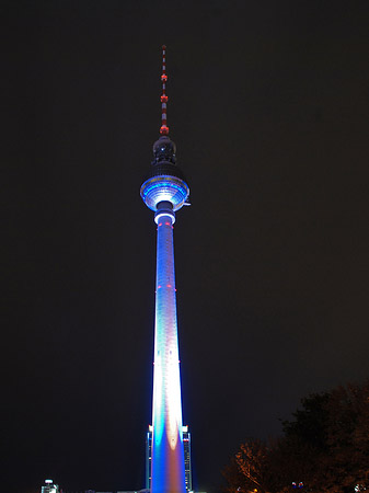 Foto Fernsehturm bei Nacht