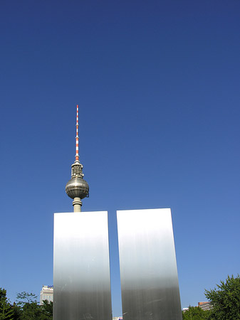 Foto Marx und Engels am Alex - Berlin