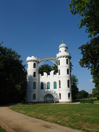 Foto Schloss auf der Pfaueninsel