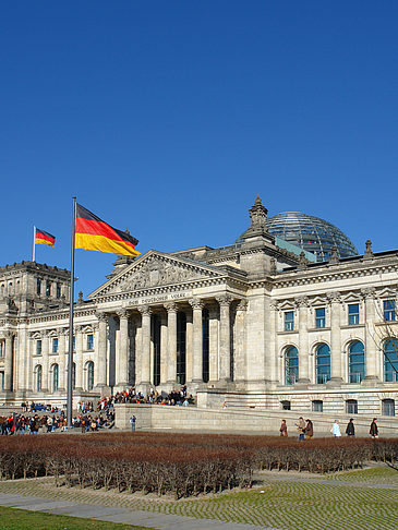 Blick auf Reichstag Fotos