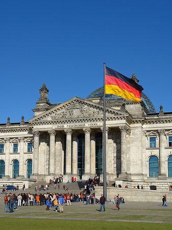 Fotos Touristen am Reichstag | Berlin