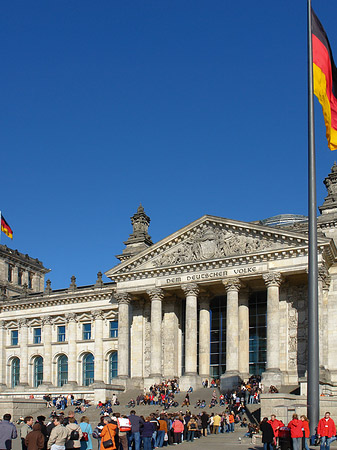 Fotos Touristen am Reichstag