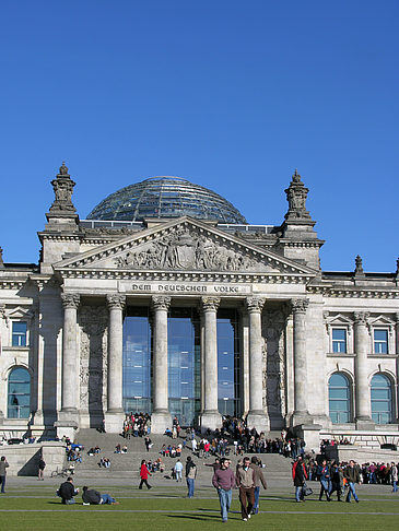 Fotos Touristen am Reichstag | Berlin