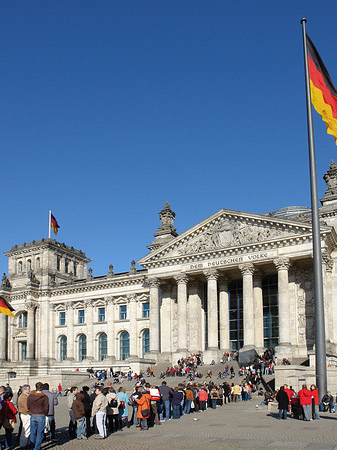 Fotos Touristen am Reichstag | Berlin