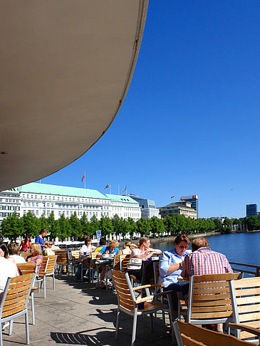 Foto Brunchterrasse auf dem Alster Pavillon