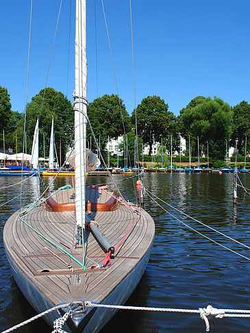 Fotos Bootsverleih und Hafen auf der Außenalster | Hamburg