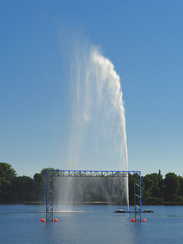 Fontäne auf der Binnenalster