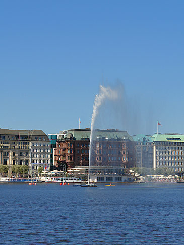 Fotos Fontäne auf der Binnenalster