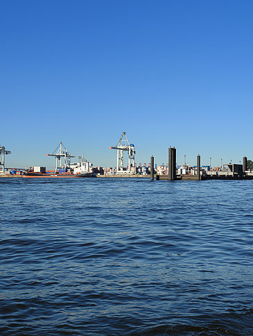 Blick auf den Hafen