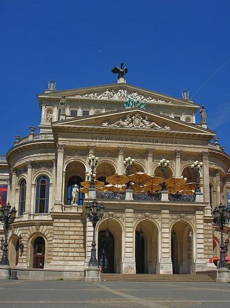 Alte Oper mit Opernplatz Foto 