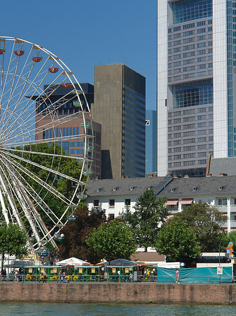 Foto Commerzbank mit Riesenrad