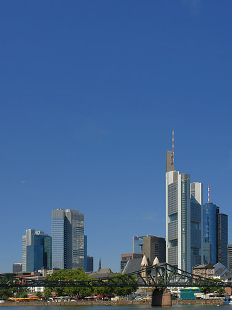 Foto Eurotower und Dresdener Bank - Frankfurt am Main