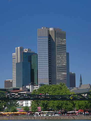 Foto Eurotower und Dresdener Bank - Frankfurt am Main