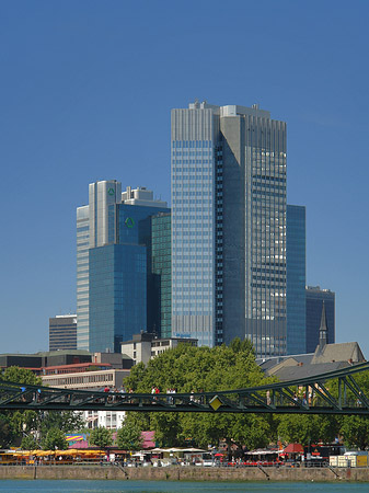 Foto Eurotower und Dresdener Bank - Frankfurt am Main