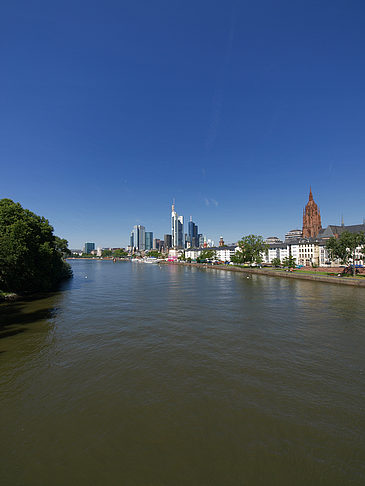 Foto Blick über den Main - Frankfurt am Main