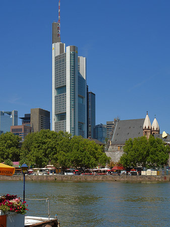 Fotos Skyline von Frankfurt mit Schöfferhofer Weizen