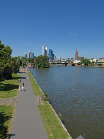 Foto Skyline von Frankfurt