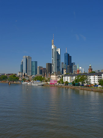 Skyline von Frankfurt Fotos