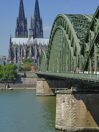 Fotos Hohenzollernbrücke am Kölner Dom | Köln