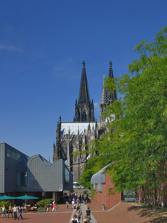 Fotos Weg zum Kölner Dom