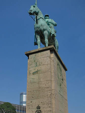 Foto Reiterstatue - Köln