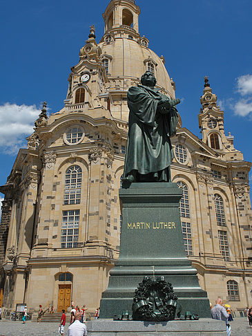 Fotos Frauenkirche und Lutherdenkmal