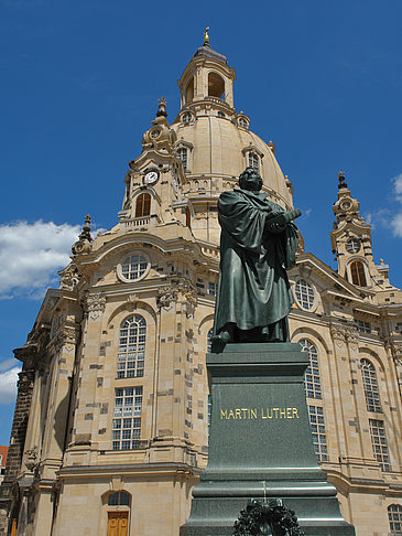 Fotos Frauenkirche und Lutherdenkmal