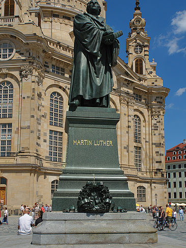 Fotos Frauenkirche und Lutherdenkmal