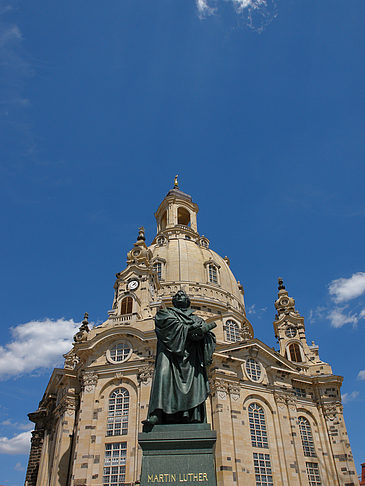 Frauenkirche und Lutherdenkmal Fotos