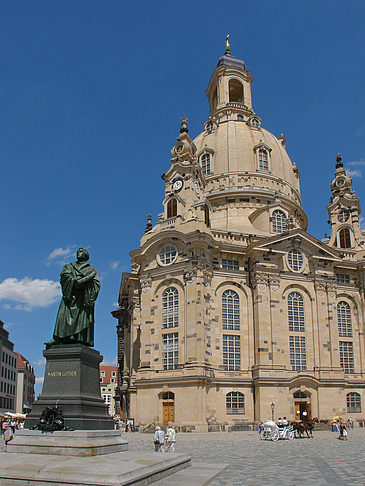 Foto Frauenkirche und Neumarkt - Dresden