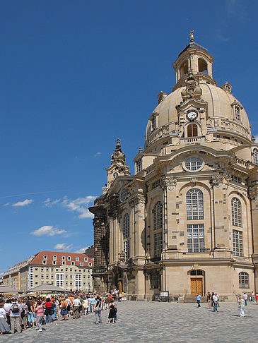 Foto Frauenkirche und Neumarkt