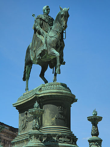 Foto König-Johann-Statue - Dresden