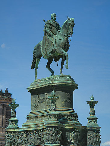 Foto König-Johann-Statue - Dresden