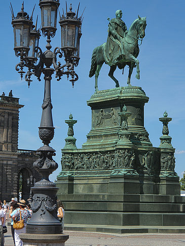 Foto König-Johann-Statue - Dresden