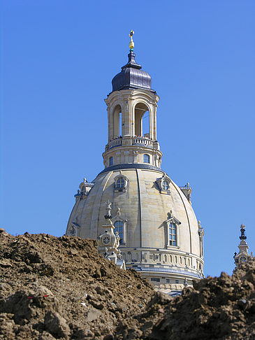 Baustelle Frauenkirche Foto 