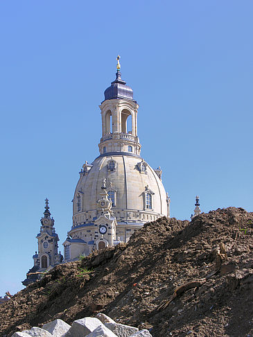 Foto Baustelle Frauenkirche