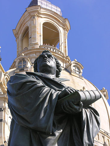 Fotos Martin Luther Denkmal an der Frauenkirche